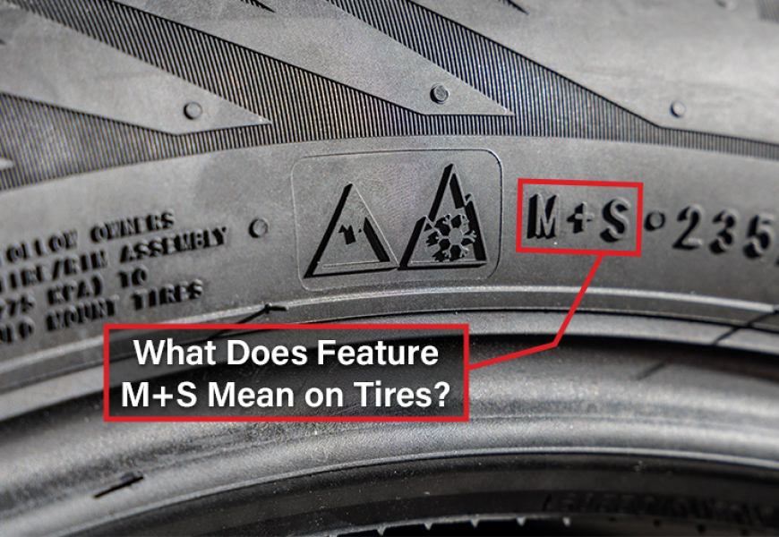 علائم کلیدی روی دیواره تایر